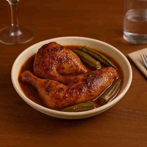Chicken Legs Kalalou (4 okra)